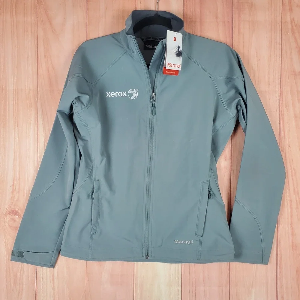 Marmot Levity Jacket Womens Small Dark Pewter Embroidered Patch - Picture 1 of 12